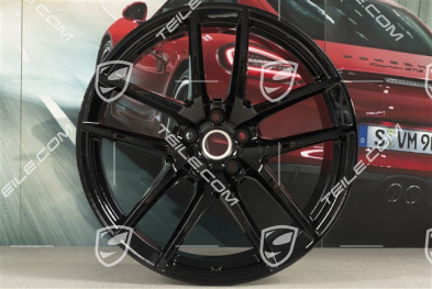20" Felga "Macan S" 10J x 20 ET19, czarny (wysoki połysk)