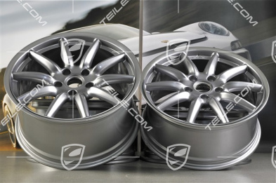 19-inch Carrera Sport wheel set, 8,5J x 19 ET55 + 10J x 19 ET42