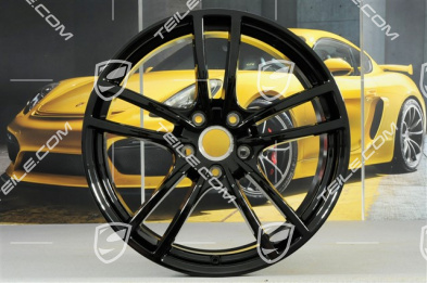 21" Felga Cayenne Turbo, 9,5J x 21 ET46, czarny wysoki połysk