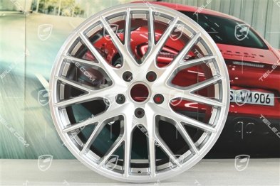 21-inch wheel rim Panamera Sport Design, 11,5J x 21 ET69, brilliant chrome