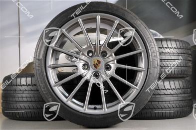 20" Komplet kół letnich Panamera Sport, felgi 2 x 9,5J x 20 ET 65 + 2 x 11,5 J x 20 ET 63, opony 255/40 ZR20 + 295/35 ZR20