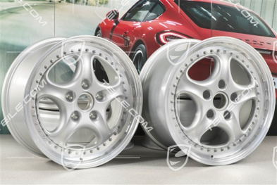 18-inch Carrera RS wheel rim set, Speedline, 8J x 18 ET52 + 10J x 18 ET65