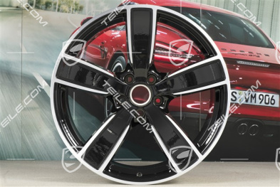 22-inch wheel rim, Sport Classic, 11,5J x 22 ET61, black high gloss