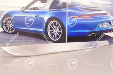 Rear lid trim / moulding, Aluminium package, Galvano Silver