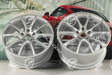 20-inch Cayenne COUPE Design wheel rim set, 10,5J x 20 ET55 + 9J x 20 ET50