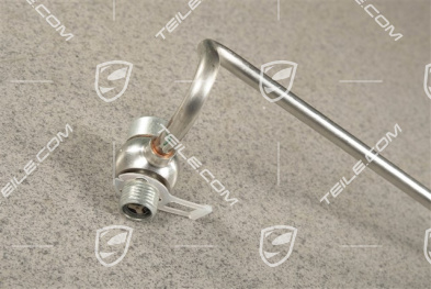 4,8L Turbo, Turbocharger lubrication oil line, supply, cyl. 1-4