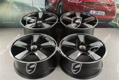 20-inch rims set Sport Classic "50 yaers 911", 9J x 20 ET51 + 11,5J x 20 ET48, in black