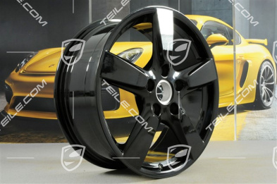 19" Wheel Cayman S, 8J x 19 ET57, black high gloss