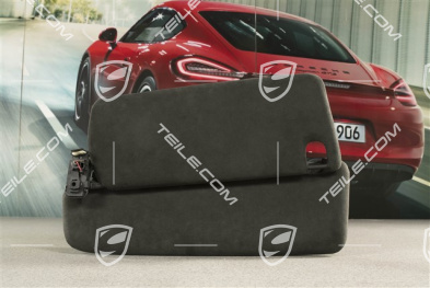 Sonnenblende, Spiegel beleuchtet, Alcantara Schwarz, R