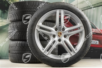 20" Winterräder Satz "Panamera Turbo", Felgen 9,5 J x 20 ET71 + 10,5 J x 20 ET71 + Michelin Pilot Alpin 4 Winterreifen 275/40 R20 + 315/35 R20
