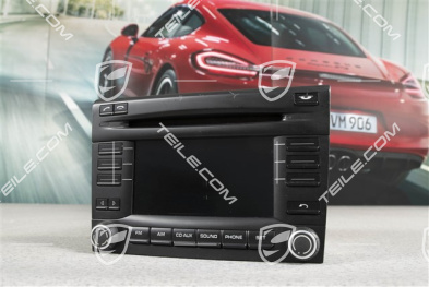 Radio CDR 30, Black matte / Galvano silver