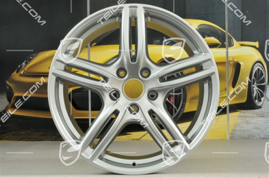 20" Felga Panamera Turbo, 10,5J x 20 ET71, do kół zimowych, brilliant chrome