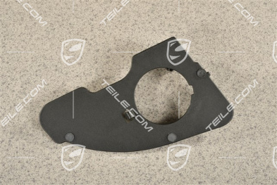 Windscreen washer reservoir filler neck support