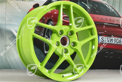 19" Felge Carrera S II, 8J x 19 ET57, Lizard green