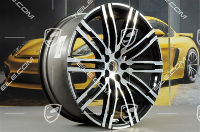 21'' Turbo III Felge, 9J x 21 ET26, schwarz hochglanz