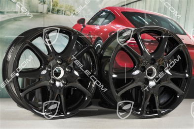 20-inch wheel rim set Sport Design, SPEEDLINE, rims 9J x 20 ET60, black high gloss