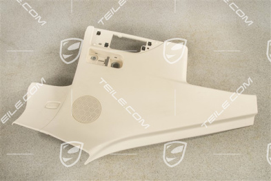 Seitenverkleidung, Leder, Crema, L