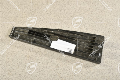 Abdeckung / fußstütze, Schwarz