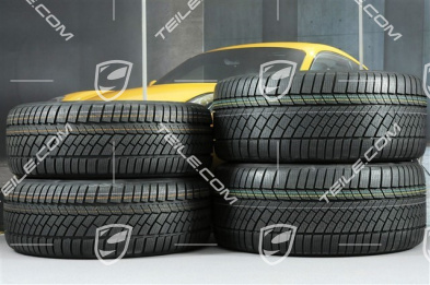 19" Winterräder Satz "Cayman S", Felgen 8J x 19 ET57 + 9,5J x 19 ET45 + Continental WinterContact TS 830P Winterreifen 235/40 R19 + 265/40 R19, ohne RDK-Sensoren