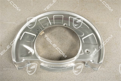 Front axle disc brake protective plate, PCCB, R