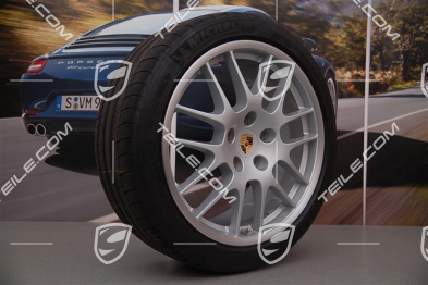 20-inch RS Spyder summer wheel set, front 9,5J x 20 ET65 + rear 11J x 20 ET68 + summer tyres 255/40 ZR20 + 295/35 ZR20, with TPMS sensors