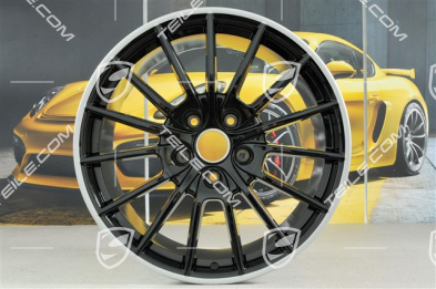 20" Felge Panamera Sport, 11,5J x 20 ET63, Felgenstern in Schwarz Hochglanz