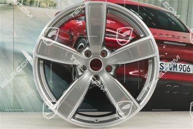 22-inch Sport Classic wheel rim, 11,5J x 22 ET52, Platinum Silver