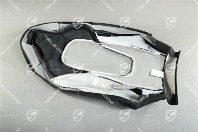 Front seat, Backrest cover, sport seat plus, Black, L