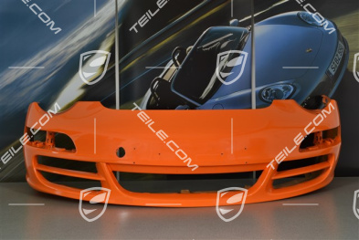 Front bumper covering, 6-speed transmission, with holes for headlight washer system