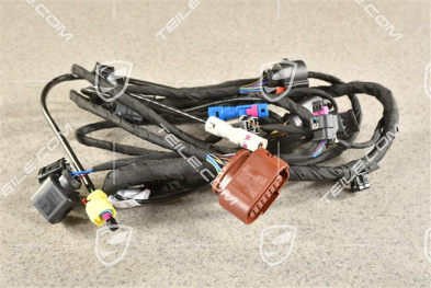 Wiring harness for front bumper, Real Top View / connect package plus, Turbo