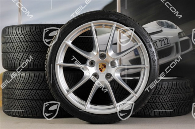 20-inch Carrera S (III) winter wheel set, 8,5J x 20 ET51 + 11J x 20 ET70, winter tyres 245/35 ZR20 + 295/30 ZR20, TPMS