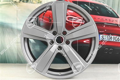 22" Felge Cayenne Exclusive Design Sport, 11,5J x 22 ET61, vesuvgrau