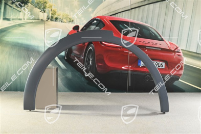 Radabdeckung, Seitenteil, hinten, Sport Design, R
