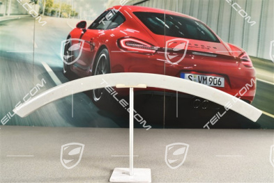 Wide wheel arch cover / flared wheel arches, rear door, R