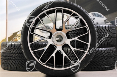20" Turbo S Koła zimowe komplet do Turbo S, centralnie mocowane, felgi 8,5J x 20 ET51 + 11J x 20 ET59 + opony zimowe Michelin Pilot Alpin PA4 245/35 R20+295/30 R20, czujniki ciśnienia