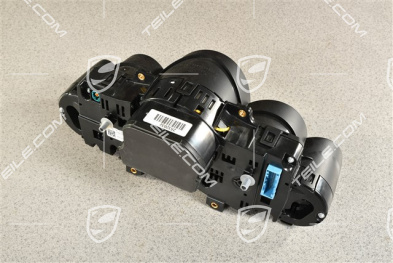 Instrument cluster / Speedometer, PDK, C2 / C2S, Black matte dials