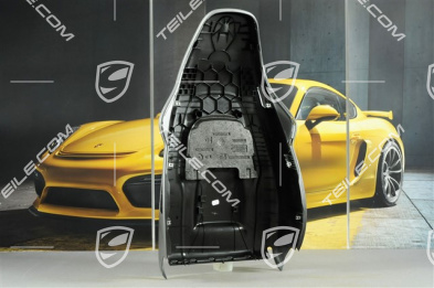 Backrest shell, Sport Seat Plus, Silver Gray Metallic, R