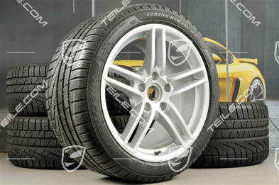 19" Komplet kół zimowych Carrera, 8,5J x 19 ET54 + 11J x 19 ET69, opony zimowe 235/40 R19 + 285/35 R19