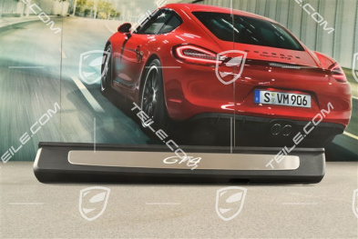 Blende, Einstiegleiste mit Beleuchtung, mit Schriftzug "GT4", L