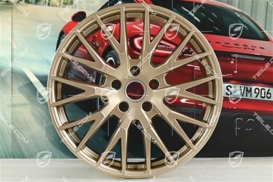 21" Felgensatz Panamera Exclusive Design, 9,5J x 21 ET71 + 11,5J x 21 ET69, neodyme