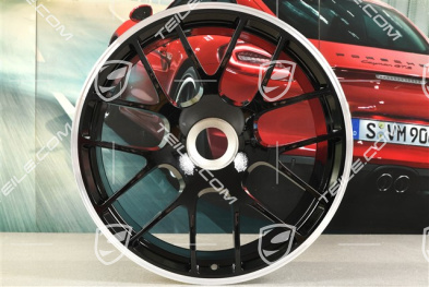 19" Felga RS SPYDER / Turbo Facelift, na centralną śrubę, edycja specjalna 911 Carrera GTS, 11J x 19 ET51, czarna