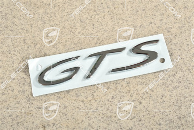 Schriftzug "GTS", verchromt