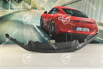 GT4 RS, Front bumper spoiler / Lip, Satin Black