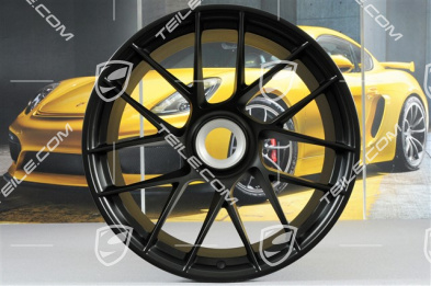 20" Felga Turbo Sport III, centralne mocowanie, 12J x 20 ET63, czarny satynowy półmat