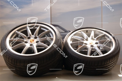 19-inch Carrera Sport summer wheel set, 8,5J x 19 ET55 + 10J x 19 ET42 + tyres