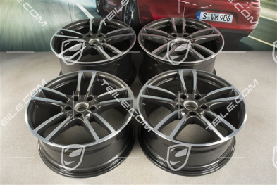 20" komplet felg Cayenne Sport, 10,5J x 20 ET64 + 9J x 20 ET50,