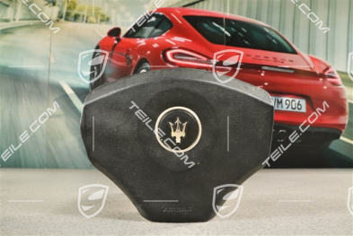 3200 / 4200 - Steering wheel airbag (driver's airbag), leather damaged