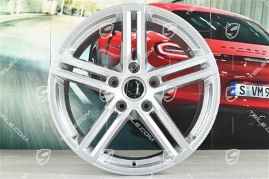 19" Felge Panamera, 9J x 19 ET64, in Brilliantsilber