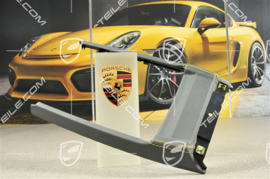 Cover Shift Gate Leather, Stone Gray / Speed Yellow