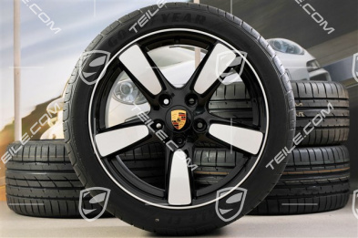 19" Cayman S "Sport Classic Look" Sommerräder Satz, 8J x 19 ET57 + 9,5J x 19 ET45, Reifen 235/40 ZR19 + 265/40 ZR19, ohne RDK